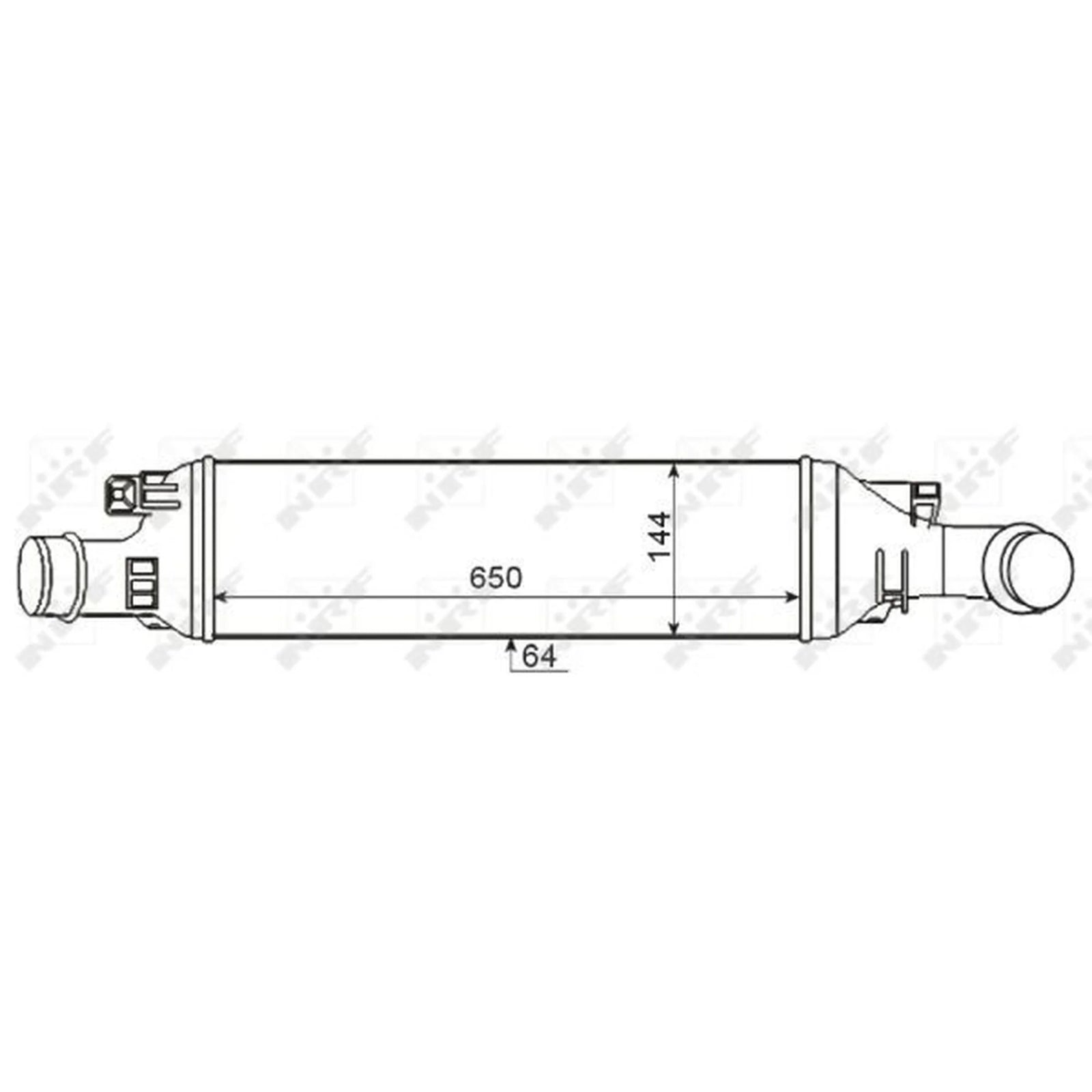 NRF Intercooler (Charge Air Cooler) 30339