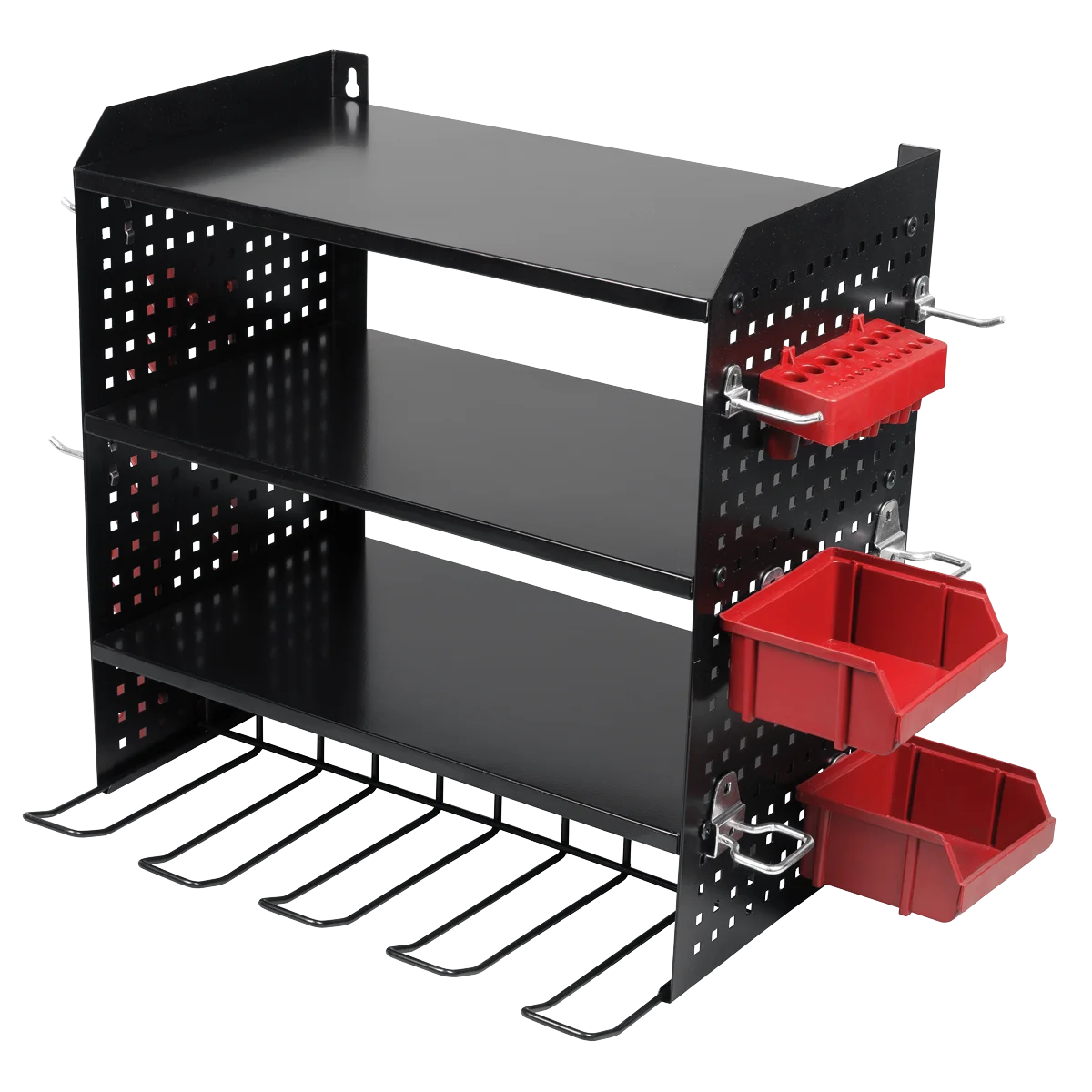 Sealey PTSR4 Power Tool Storage Rack with 3 Shelves