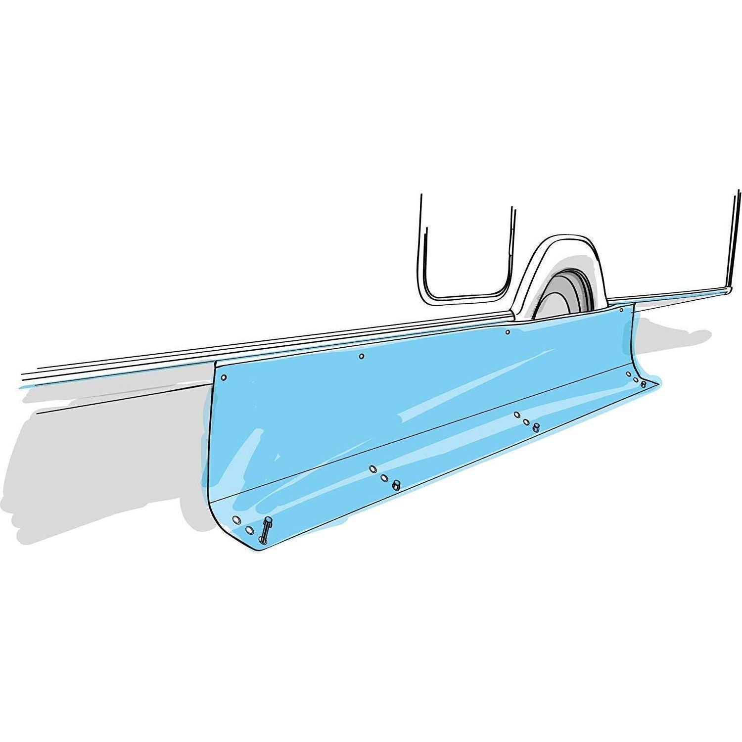 Dometic Dual Fix Draught Skirt 260cm - Skirting - 9120001453