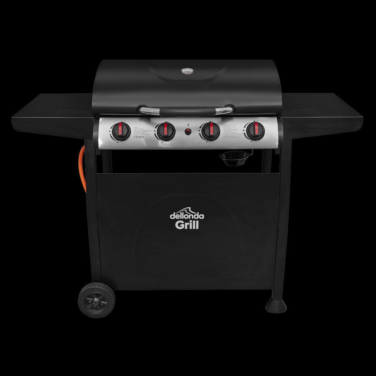 Dellonda 4 Burner Gas BBQ