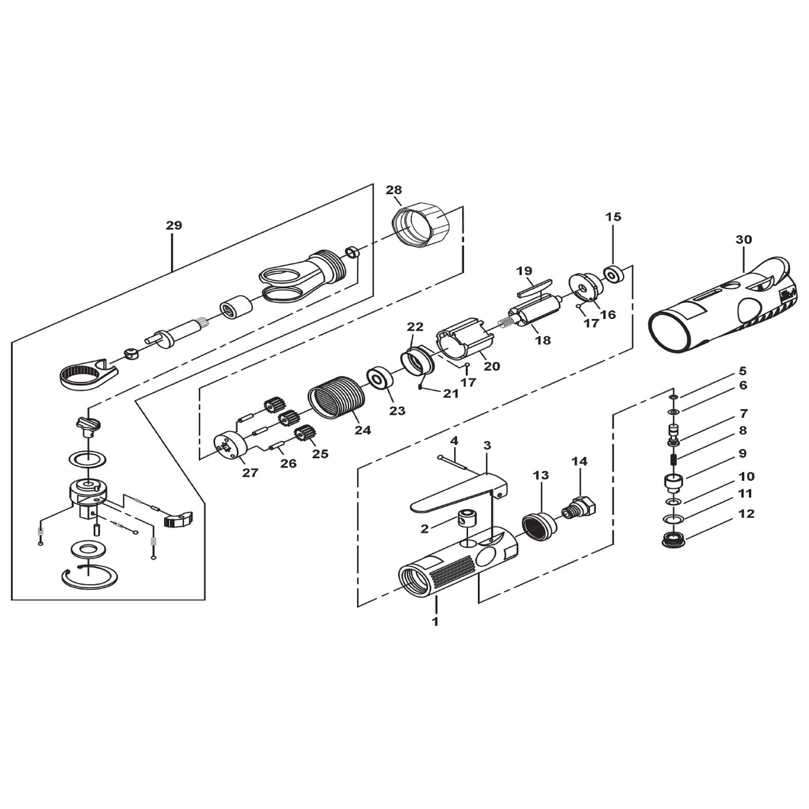 Sealey Trigger GSA635.V2-03