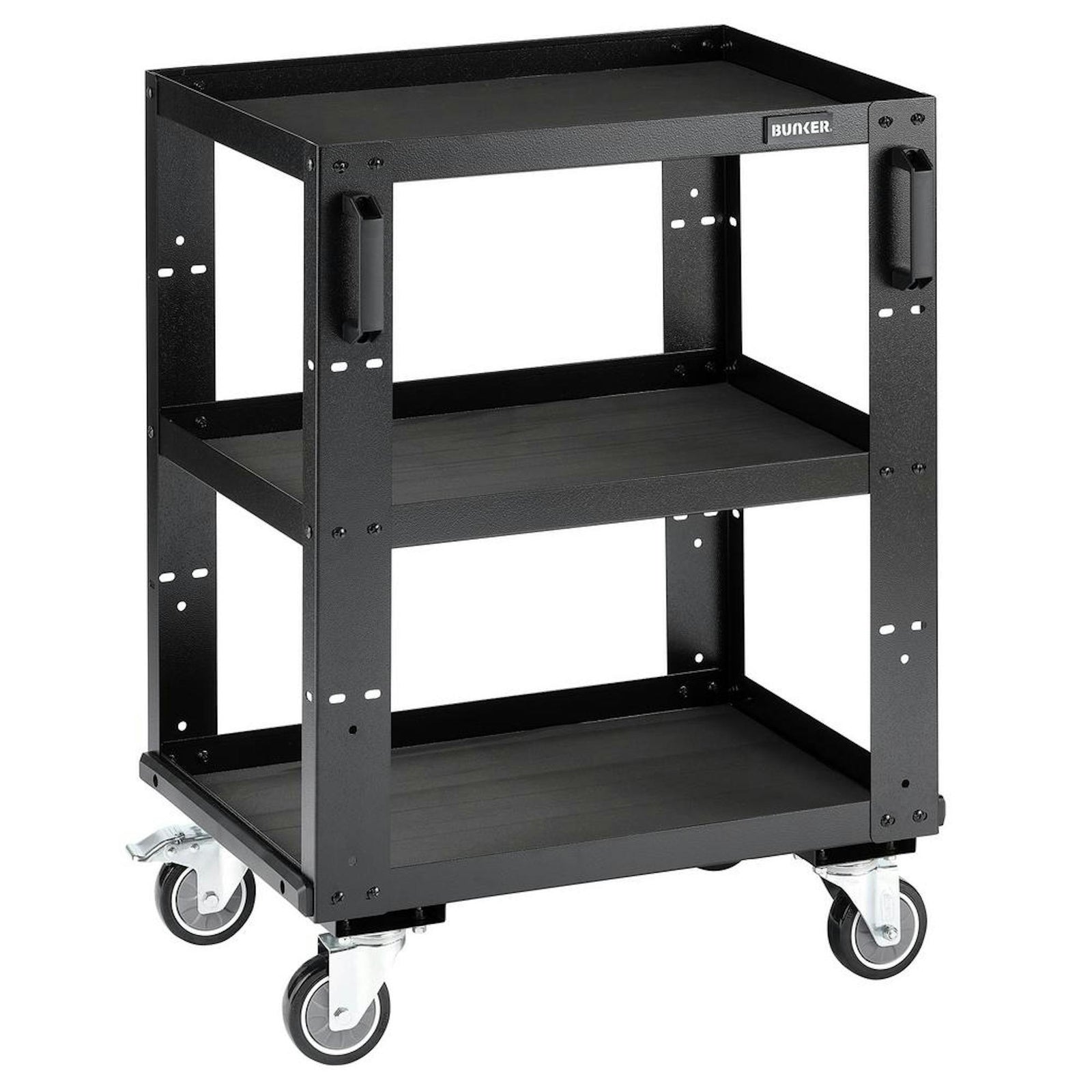 Draper BUNKER Modular 3 Tier Tool Trolley, 646mm