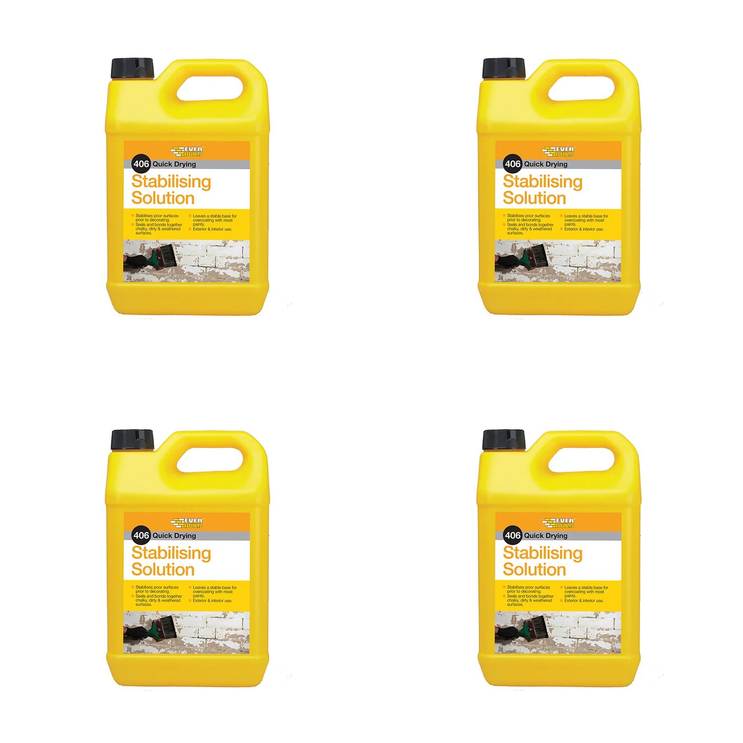 Everbuild Sika 406 Stabilising Solution 5 litre - 483195