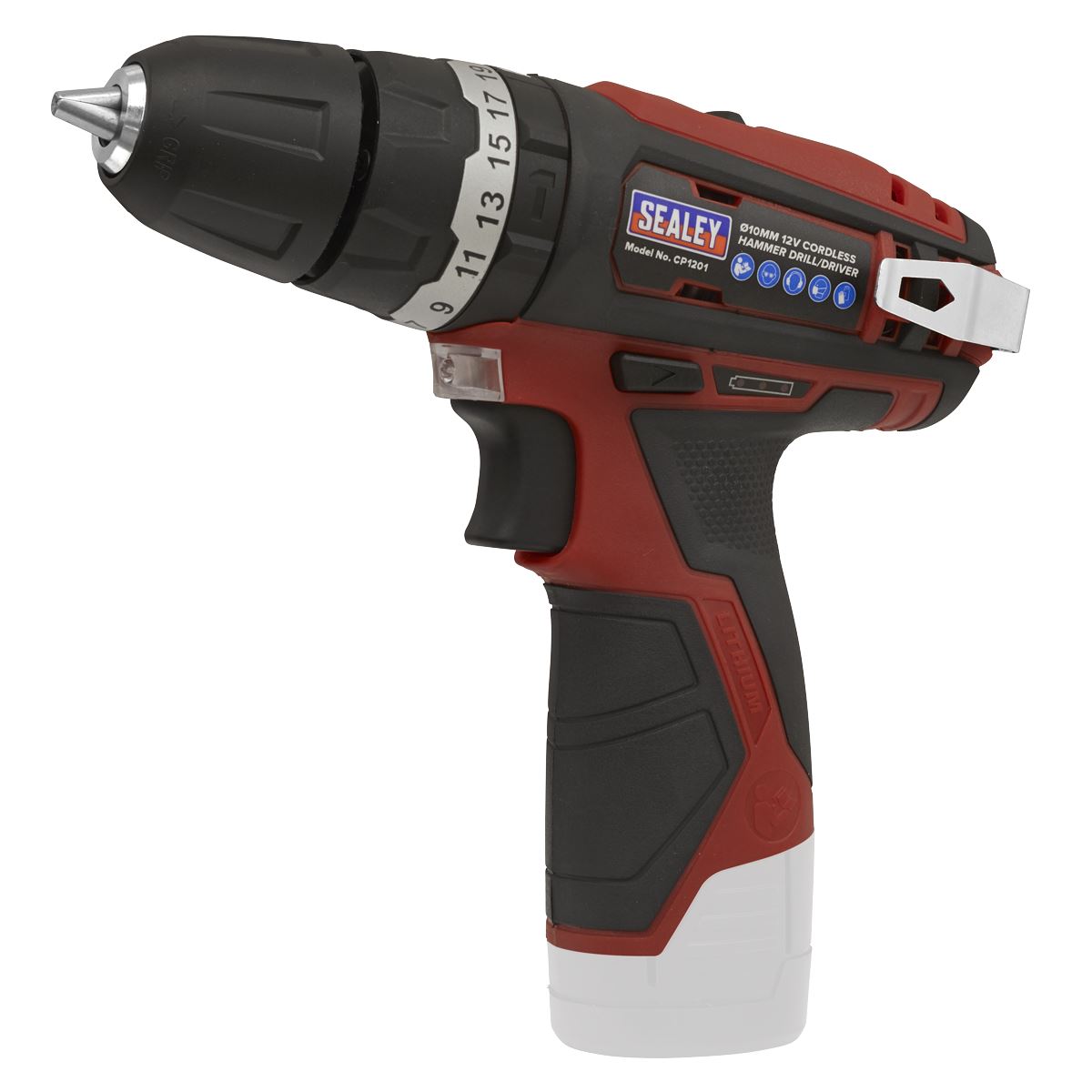 Sealey 4 x 12V SV12 Series Cordless Power Tool Combo Kit CP1200COMBO