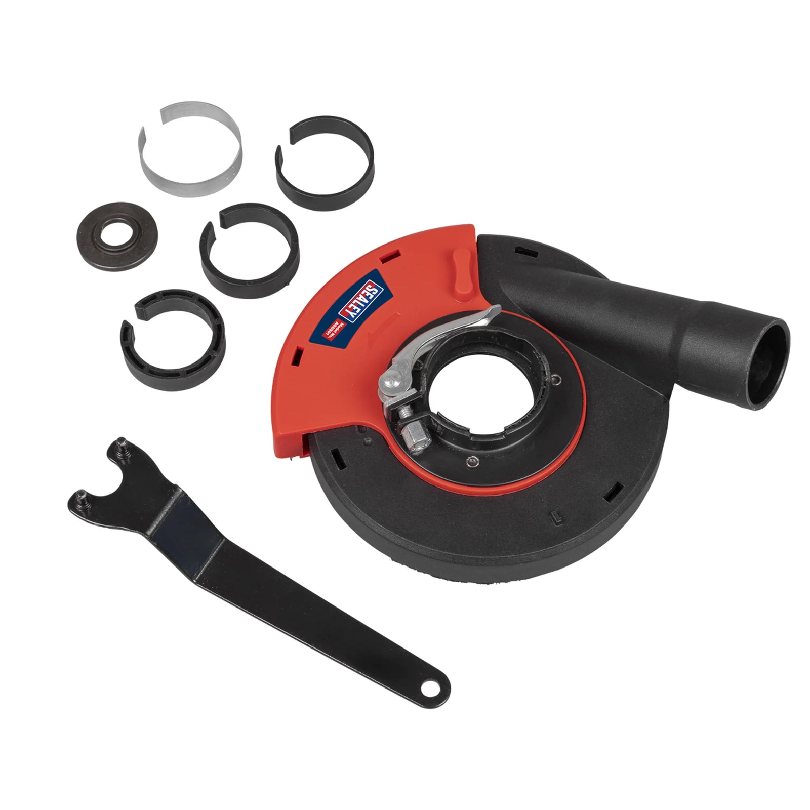 Sealey Adjustable Angle Grinder Dust Shroud Ø115mm - Ø125mm