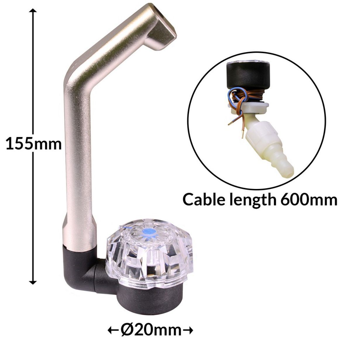 Deluxe Single Tap for Caravan/Motorhome