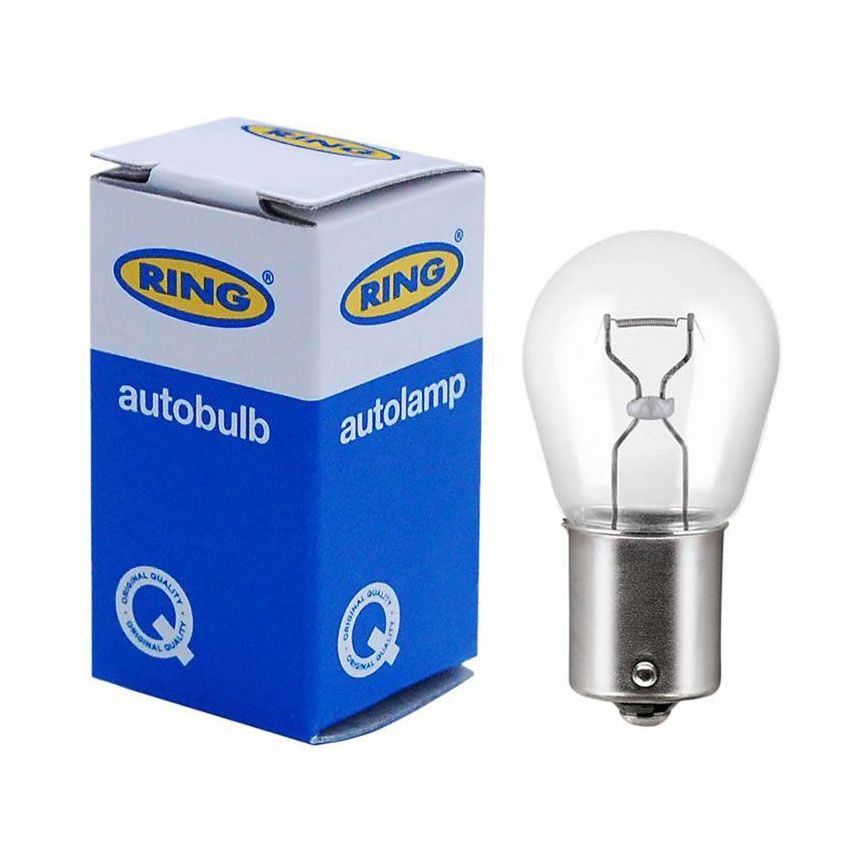 10 x Ring Boxed R382 P21W BA15S Brake Stop Car Light Bulb 382 12v 21w E Approved