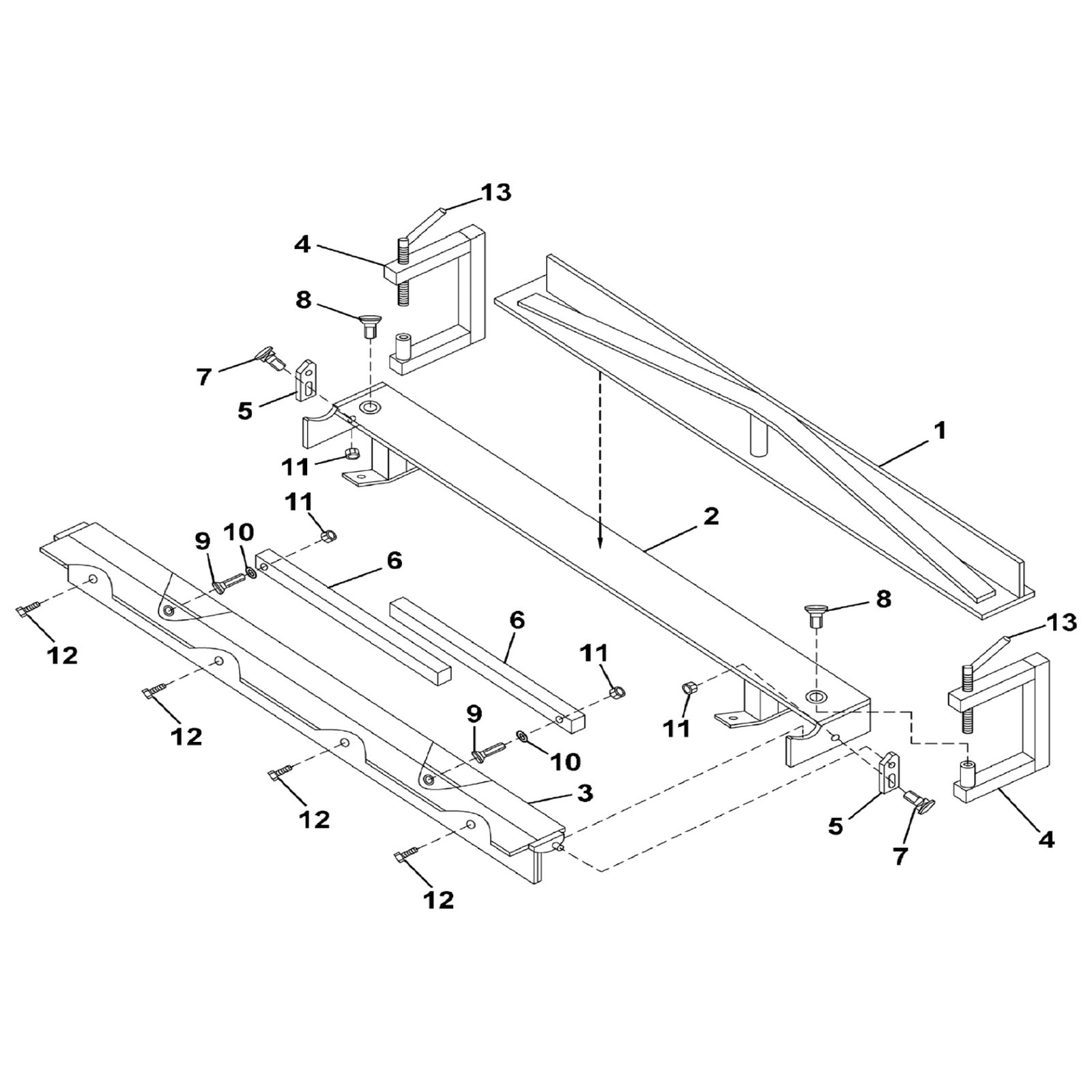 Sealey Control bar TS01.06