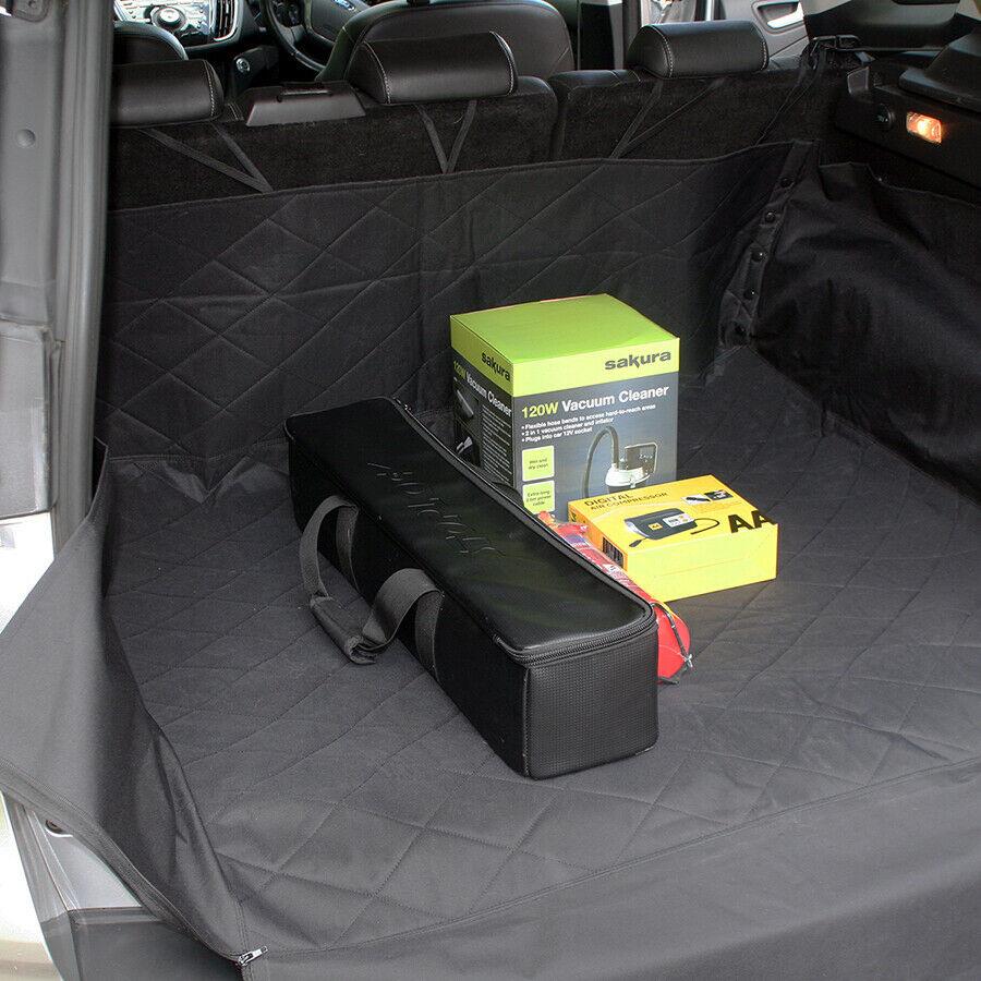 Premium Quilted Water Resistant Car Boot Liner & Bumper Protector Dog Pet