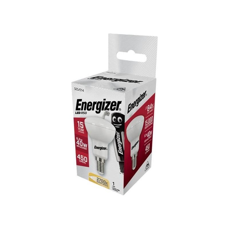 Energizer® LED SES (E14) HIGHTECH Reflector R50 Bulb, Warm White 430 lm 6W