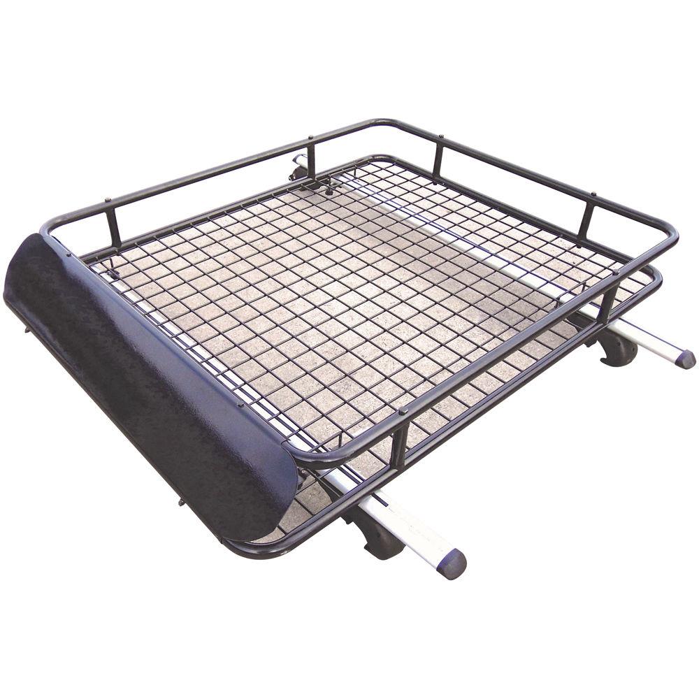 Leisurewize Universal Heavy Duty Steel Aerodynamic Roof Rack Bar Tray Carrier