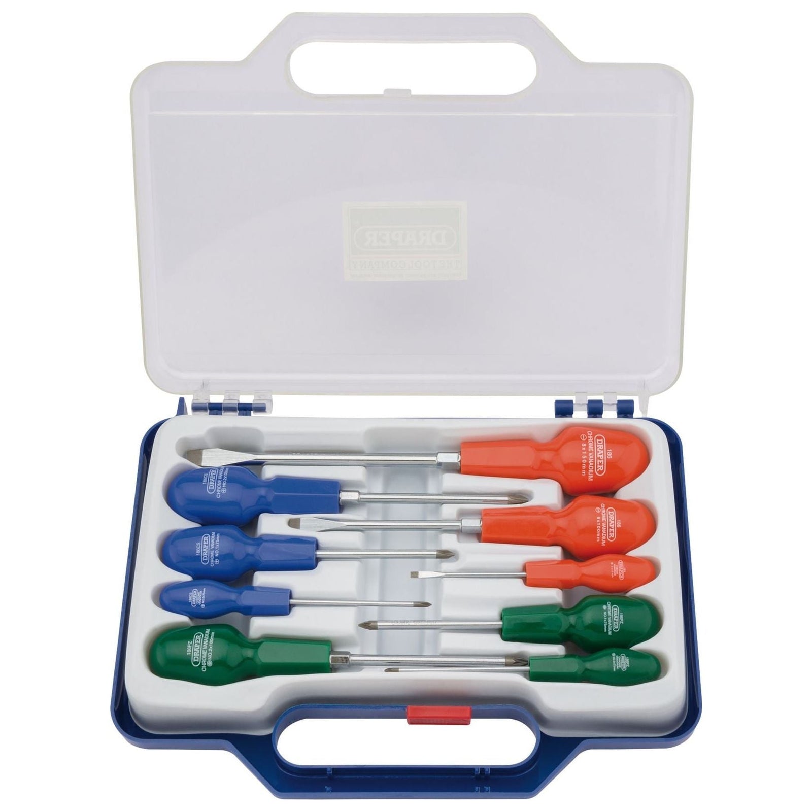 Draper Cabinet Pattern Screwdriver Set (9 Piece) 29613