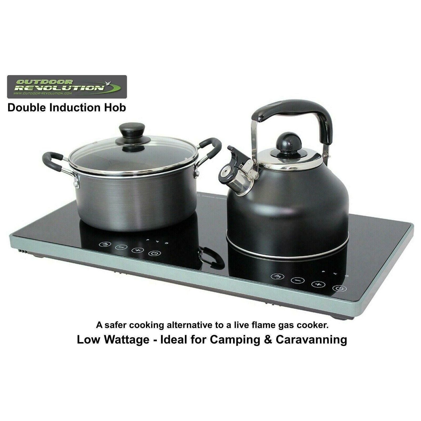 Outdoor Revolution Low Wattage Double Induction Hob