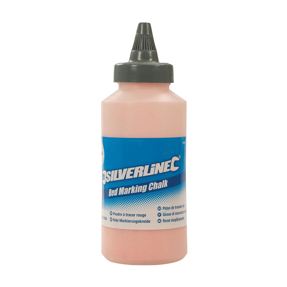 Silverline Red Marking Chalk 250g