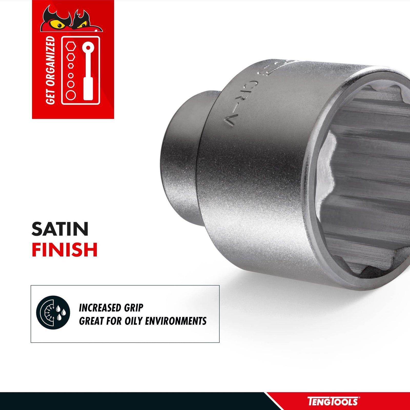 Teng Tools 3/4" Socket 12 pt AF 2"