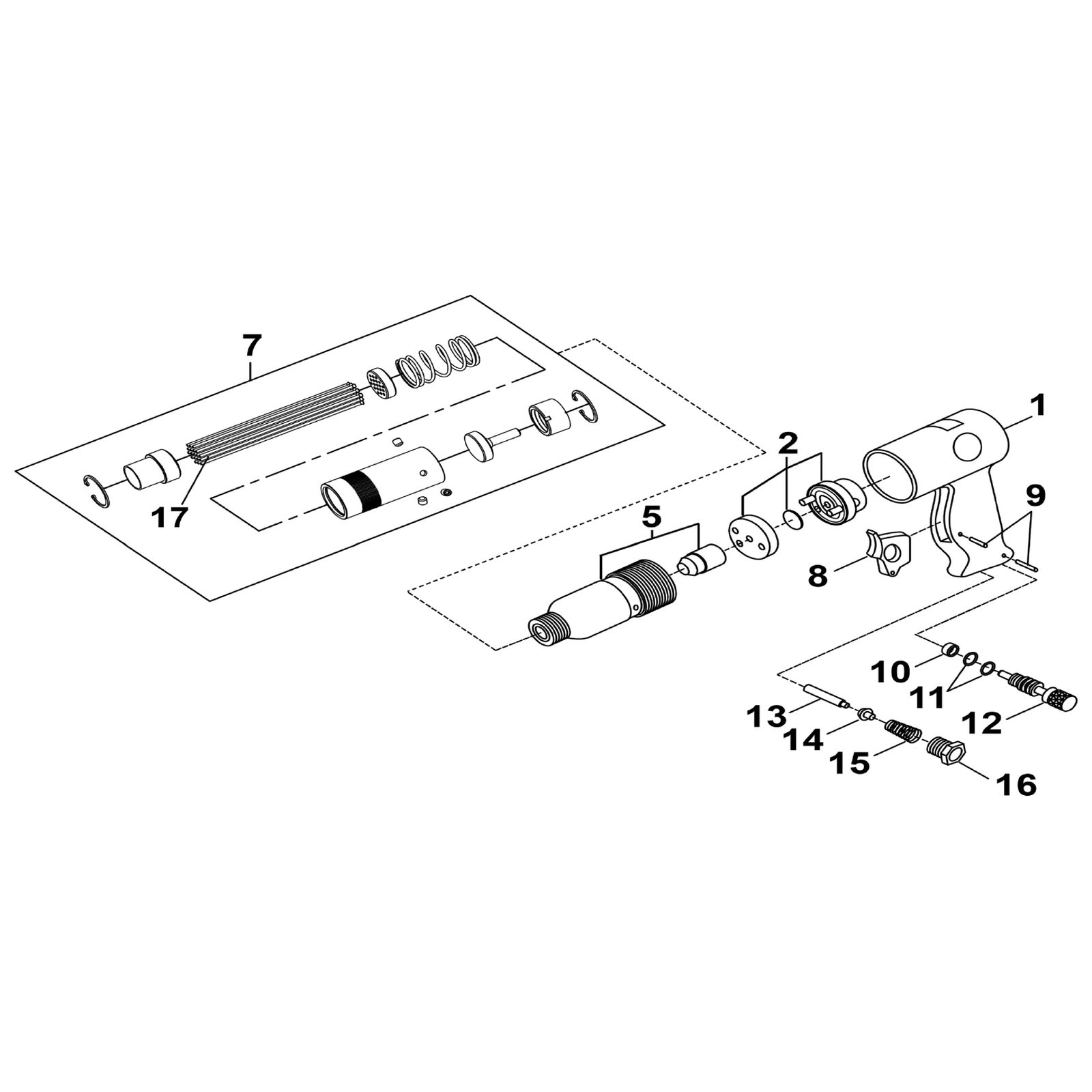 Sealey Trigger WFH-1040-08