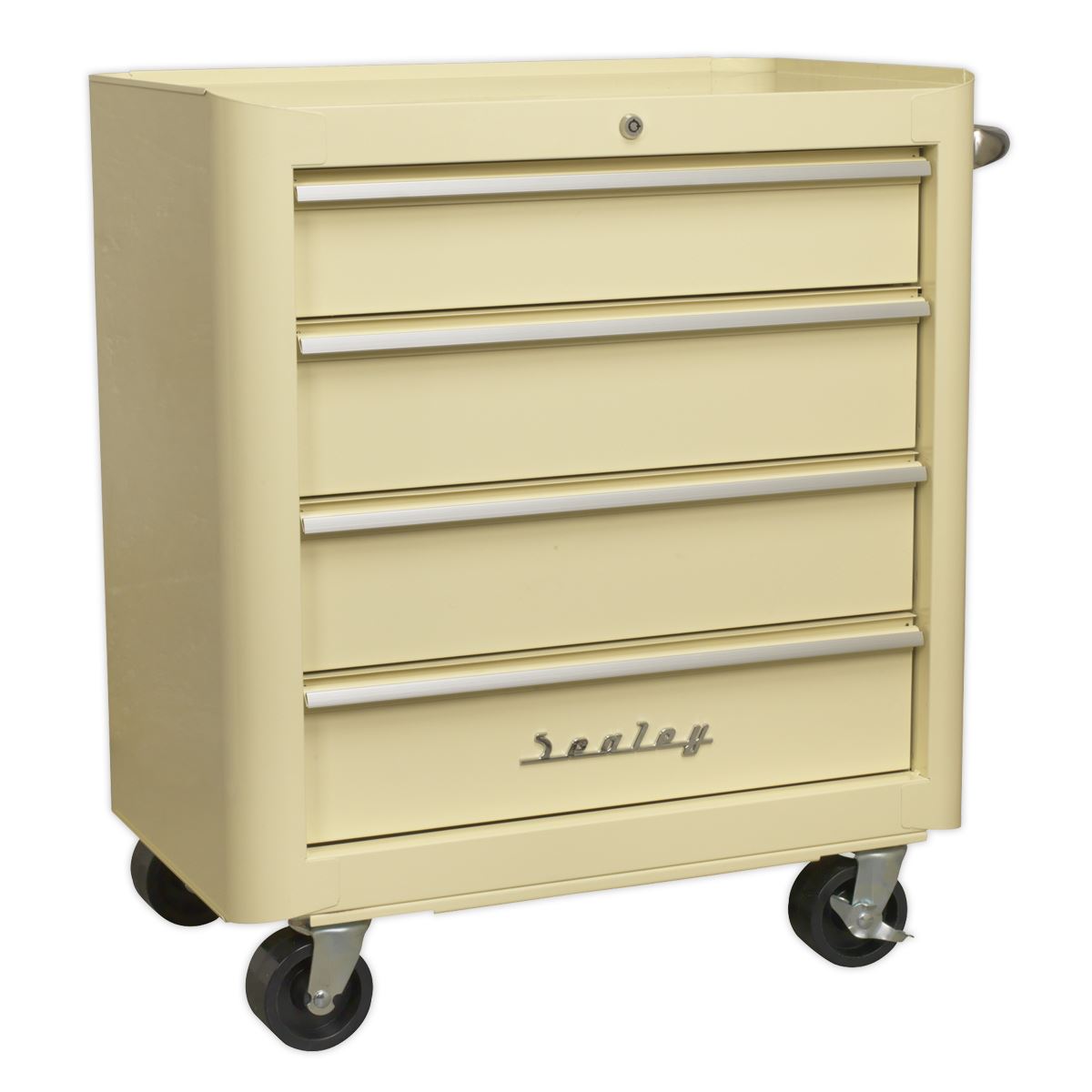Sealey Retro Style Topchest Mid-Box & Rollcab Combination 10 Drawer Cream