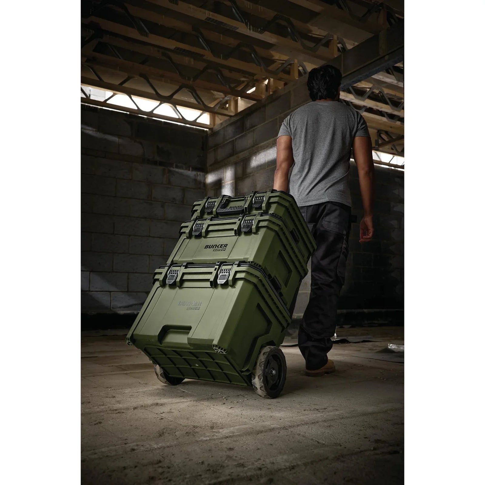 Bunker Load-Up Stacking System 9 Piece Modular Tool Storage
