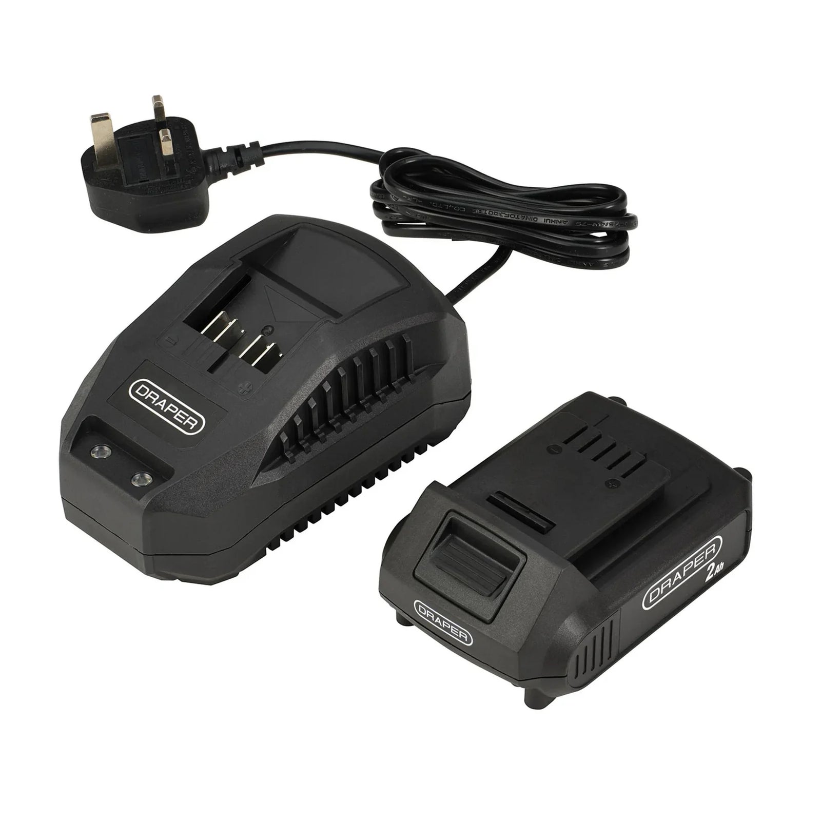 Draper 18V 4-in-1 Multi-Function Grass Trimmer with 2.0Ah Battery
