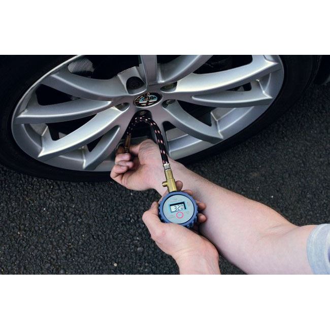 Laser Tyre Pressure Gauge - Digital 2961