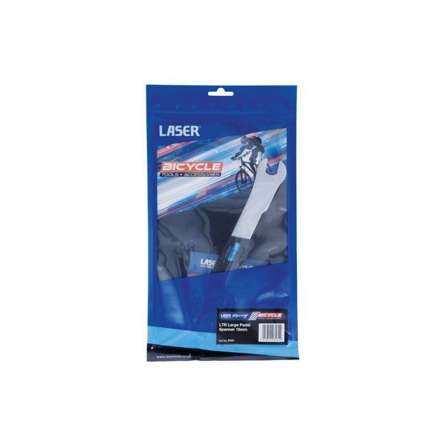 Laser LTR Large Pedal Spanner 15mm 8161
