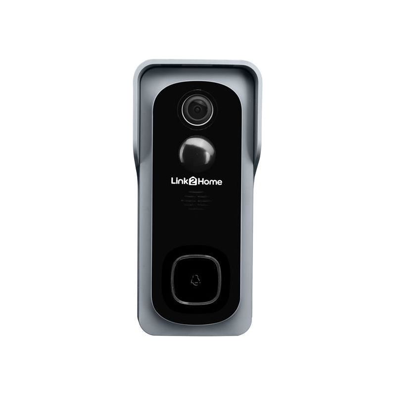 Link2Home Weatherproof (IP54) Battery Smart Doorbell