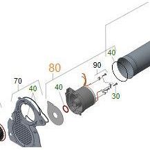 Truma Combi E Burner Kit (So) 34020-00932