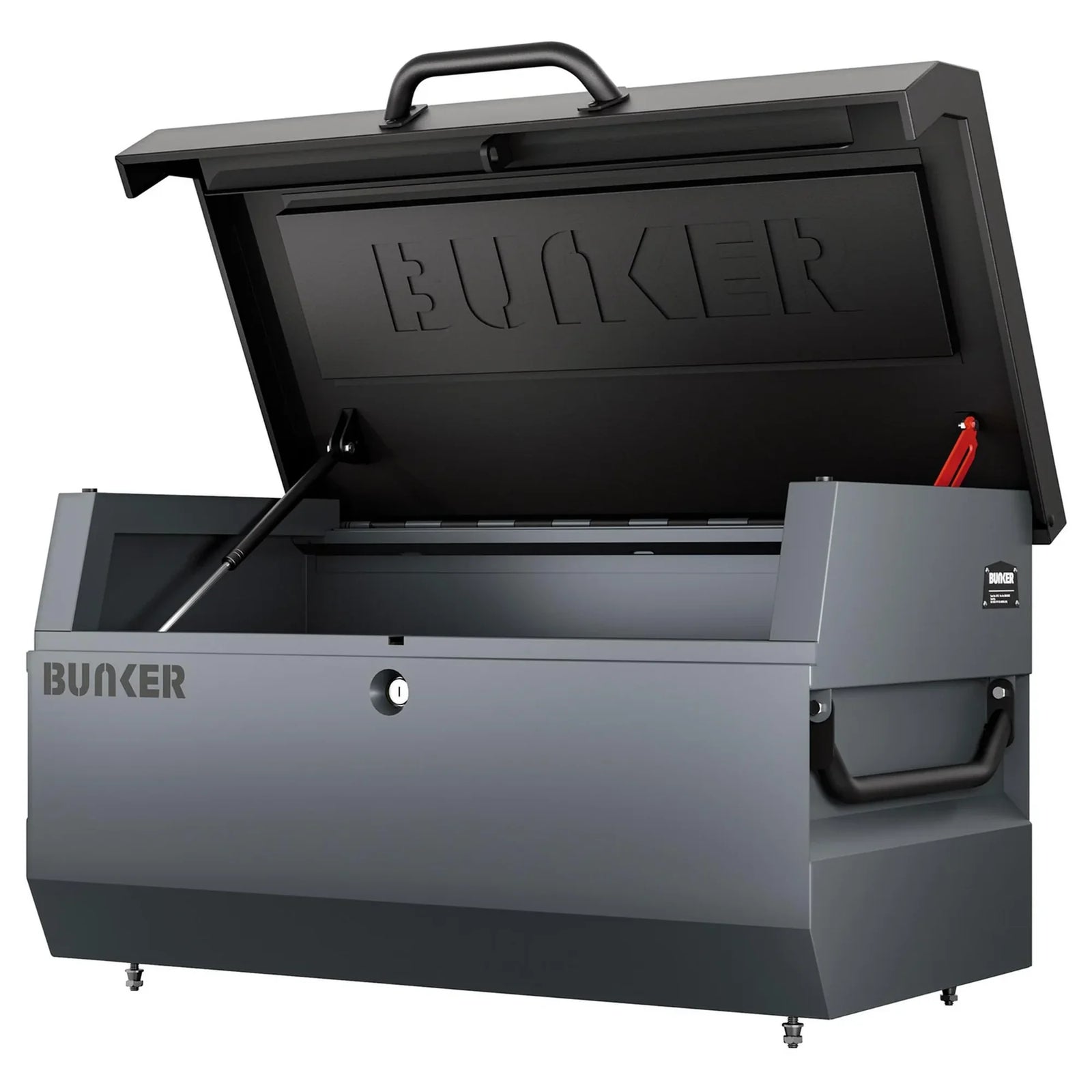 Bunker T1 Storage Box, Grey, Heavy-Duty Steel