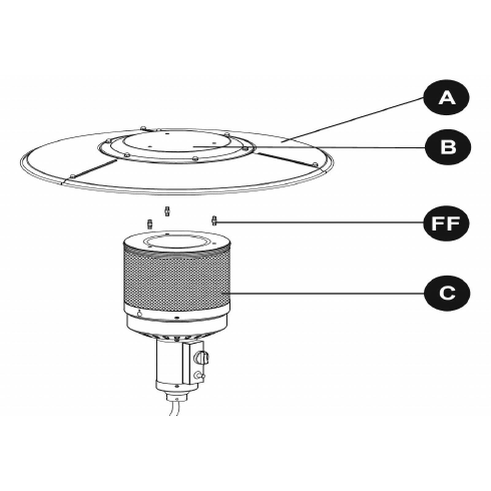 Sealey Centre Post (S/S) DG10481