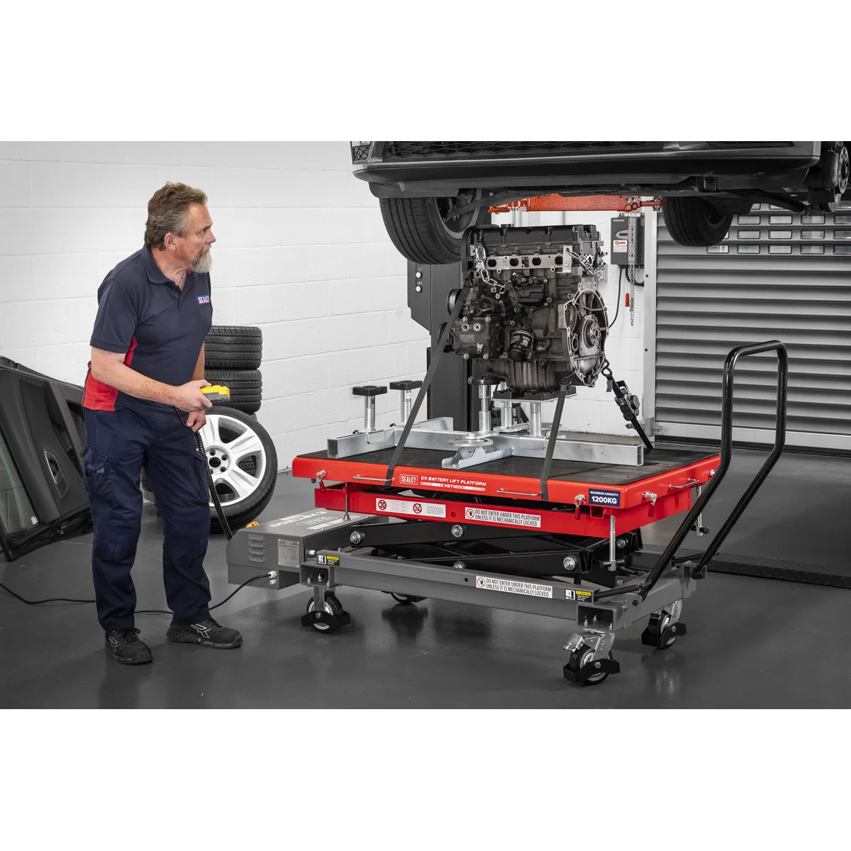 Sealey Lifting Platform Adaptor EVBT05 1200kg Capacity
