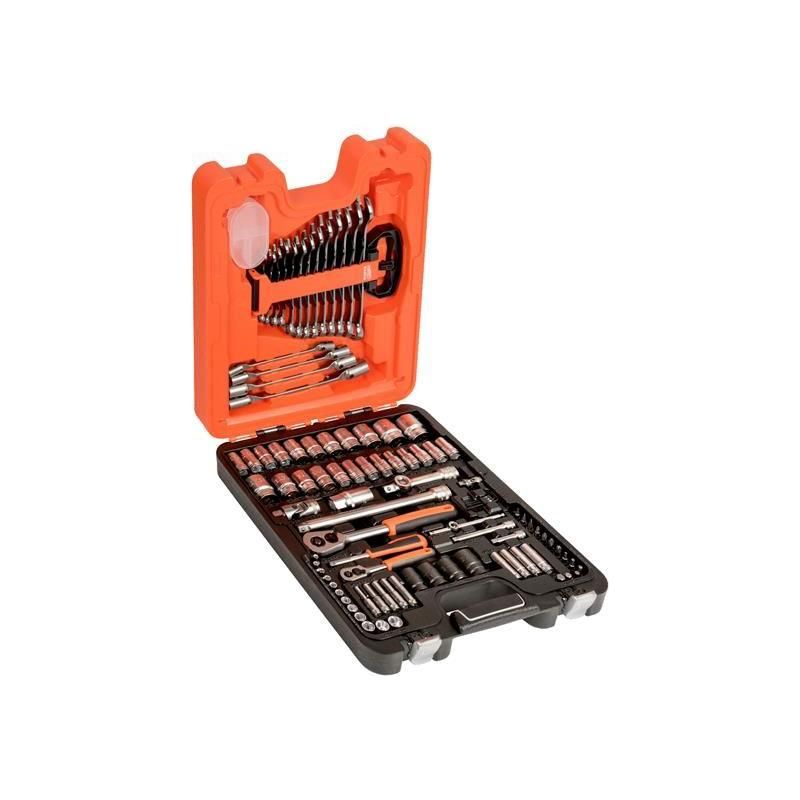 Bahco S87+7 1/4 & 1/2in Drive Socket & Spanner Set, 94 Piece