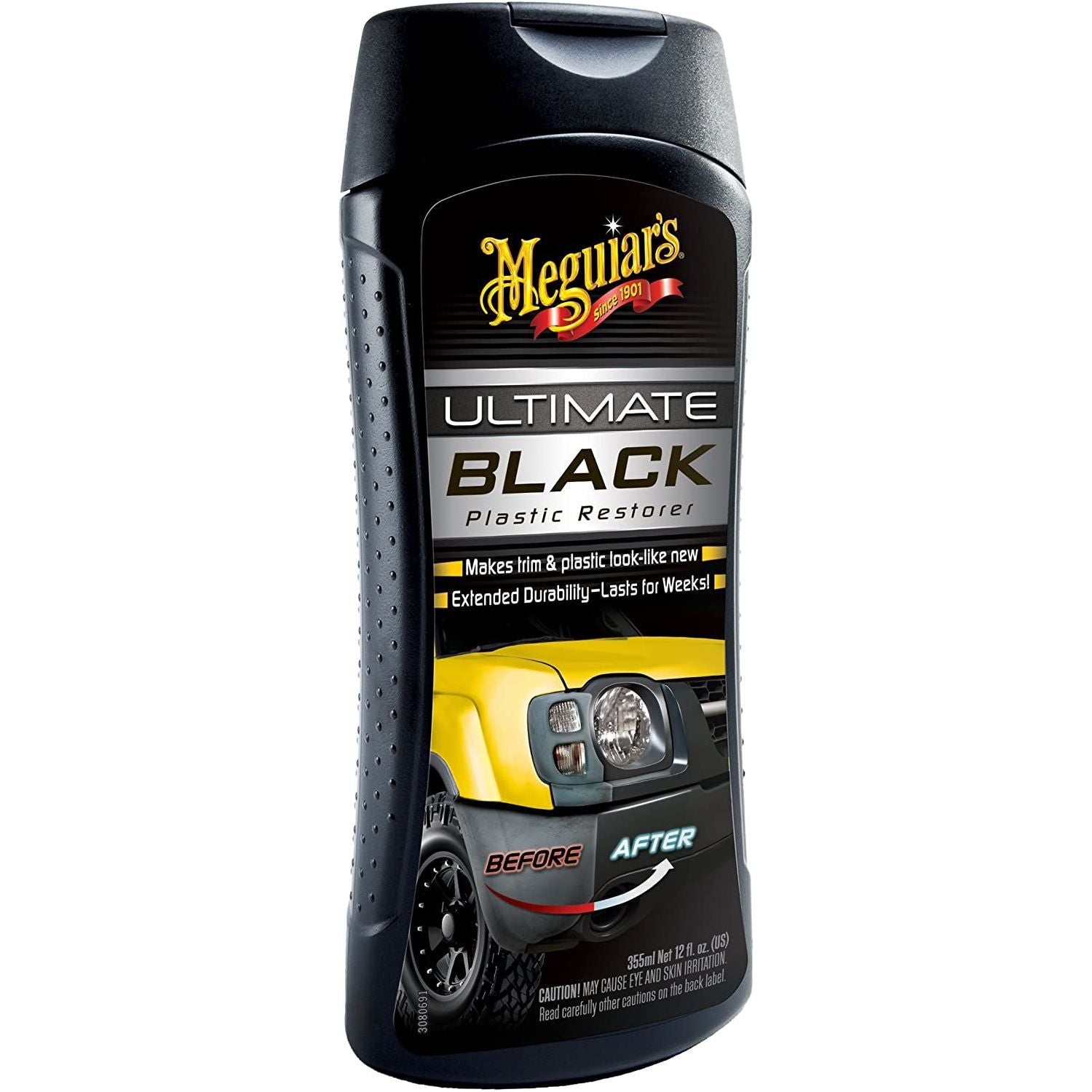 2x Meguiar's G15812EU Ultimate Black Plastic Restorer 355ml