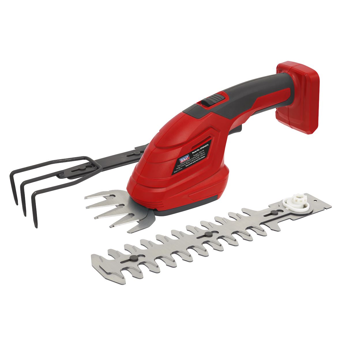 Sealey Cordless 20V SV20 Series 3-in-1 Garden Tool Body Only CP20VGT3
