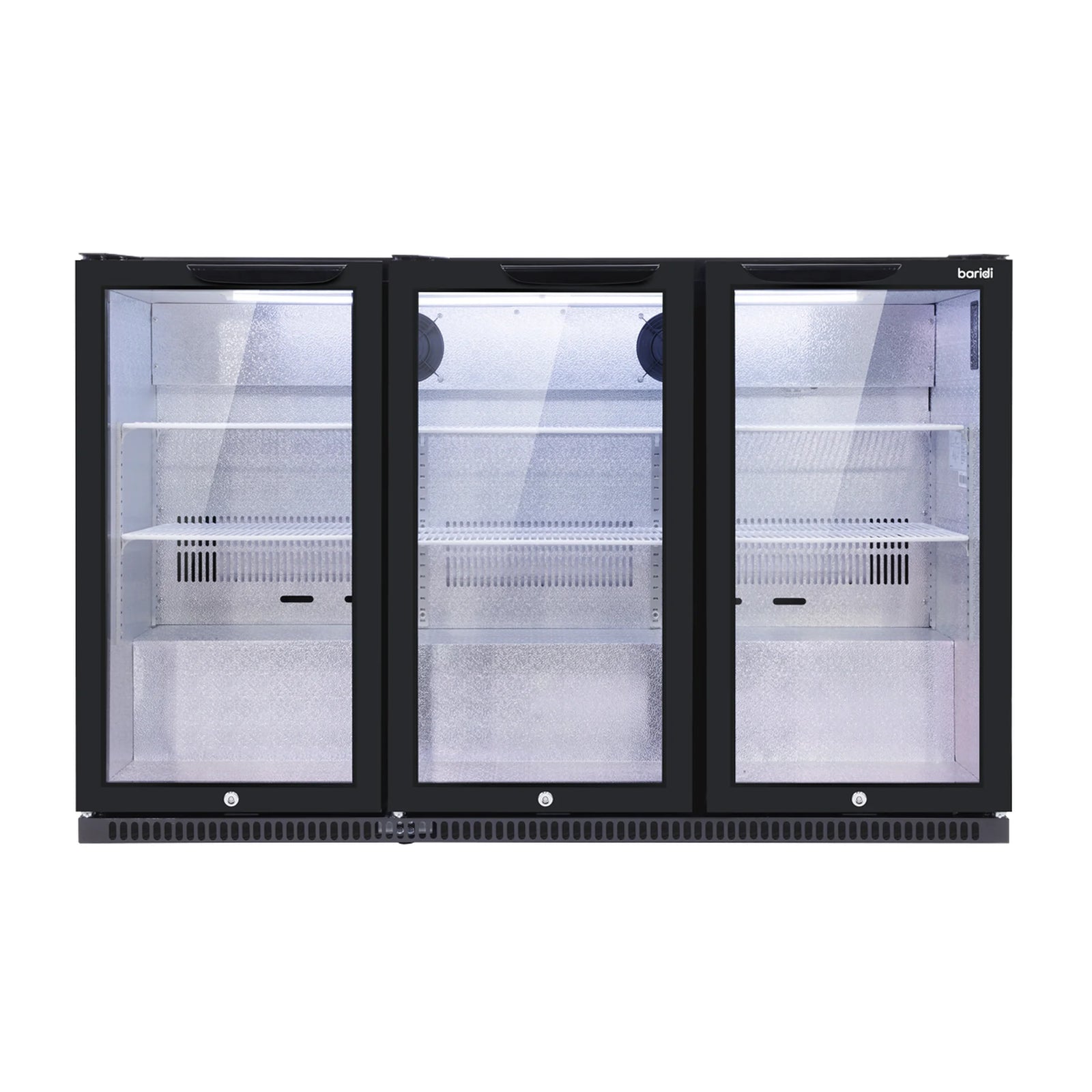 Baridi Back Bar Drinks Fridge Cooler DH336 307L Black