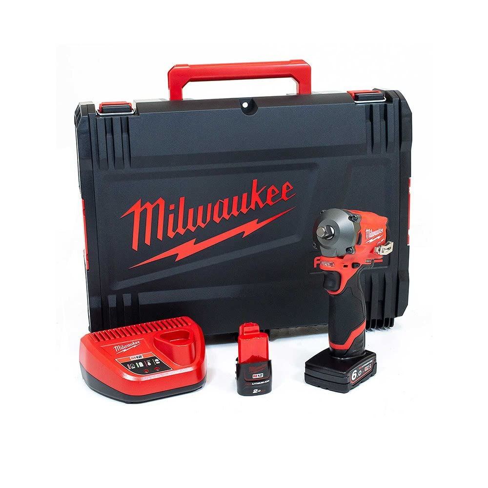Milwaukee M12 Fuel 1/2 Impact Wrench (Kit) 4933464617