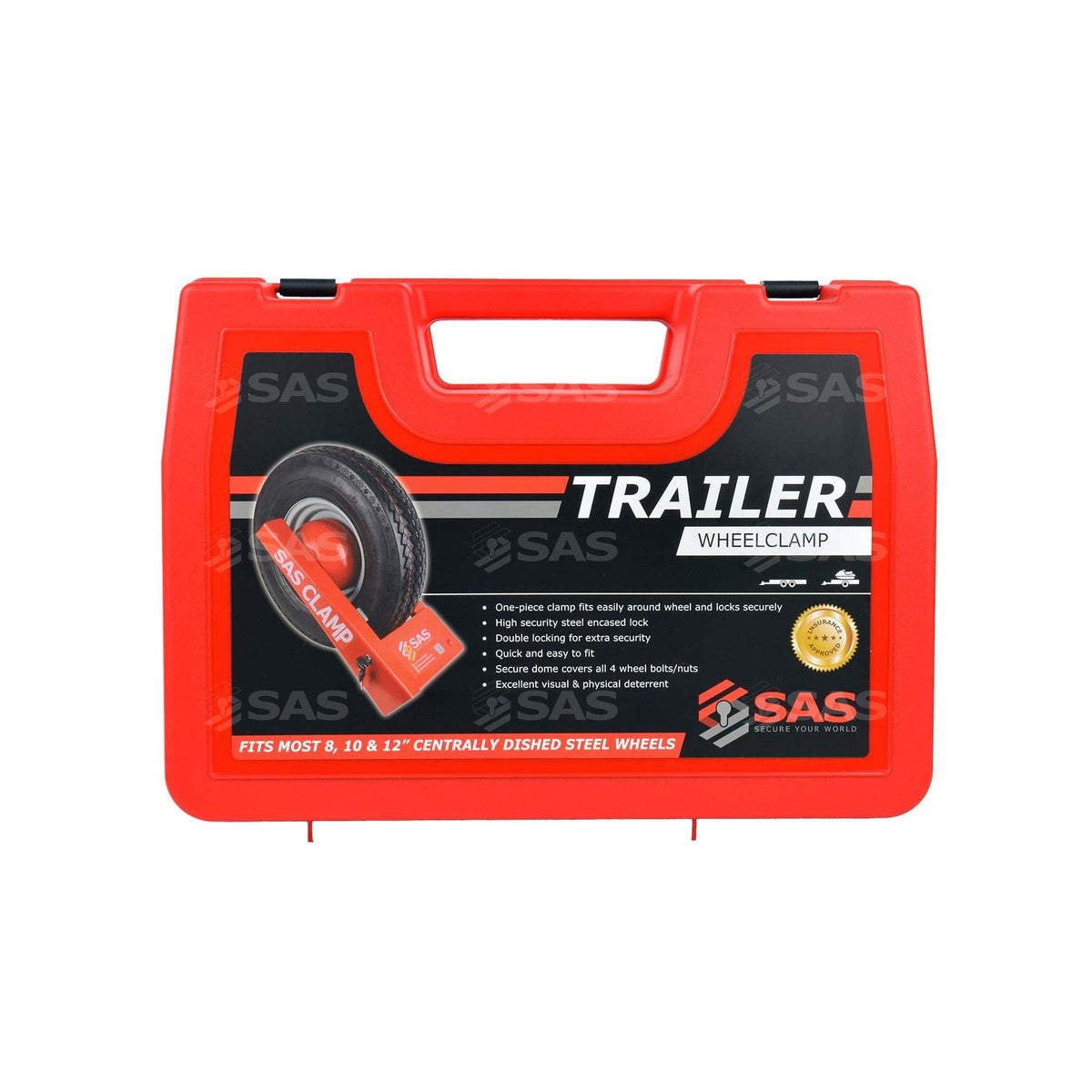 SAS SAS Trailer Wheelclamp Lock Keyed Alike