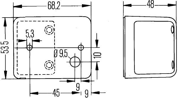Hella Tail Light 2SA 006 679-027