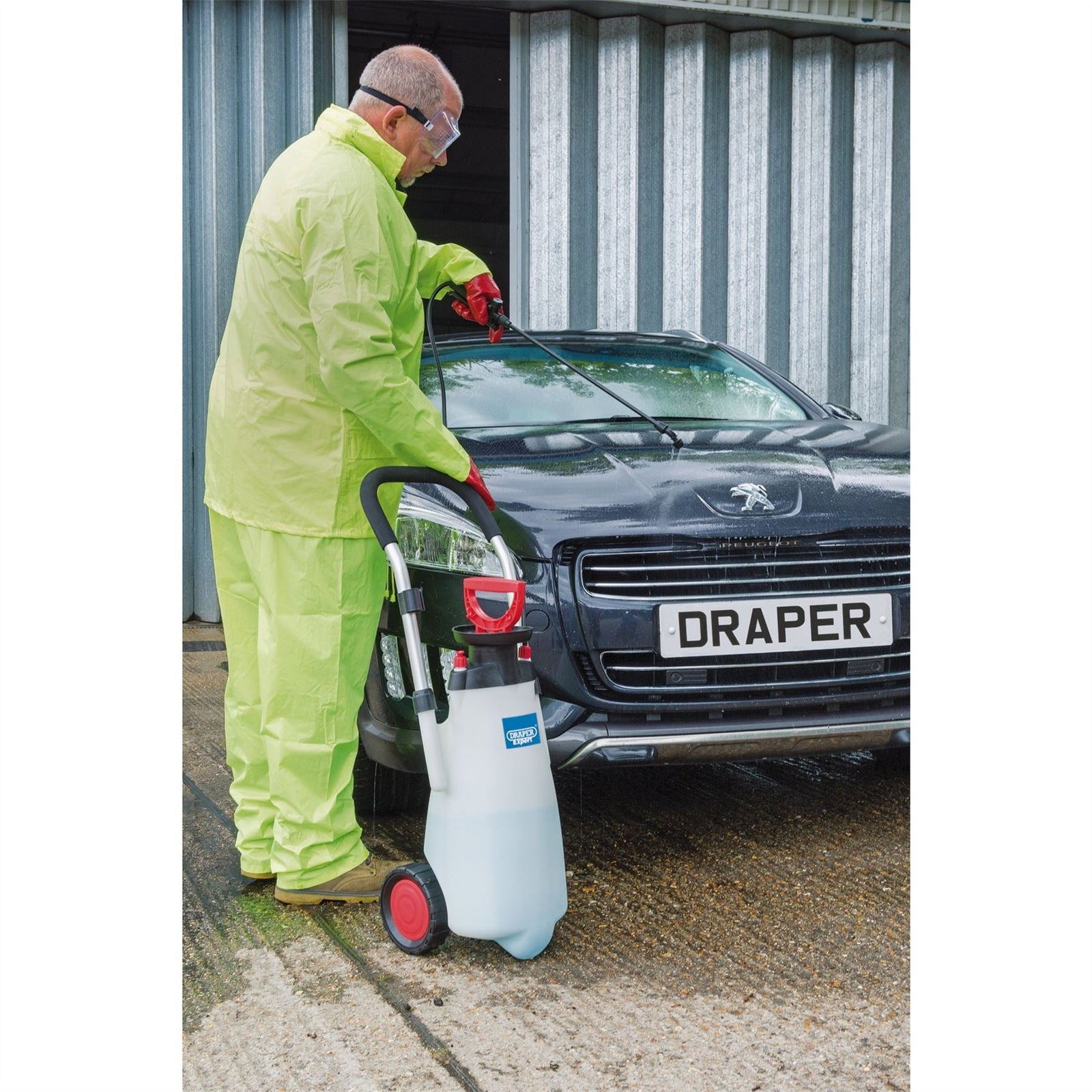 Draper EPDM Trolley Pump Sprayer, 15L 82583