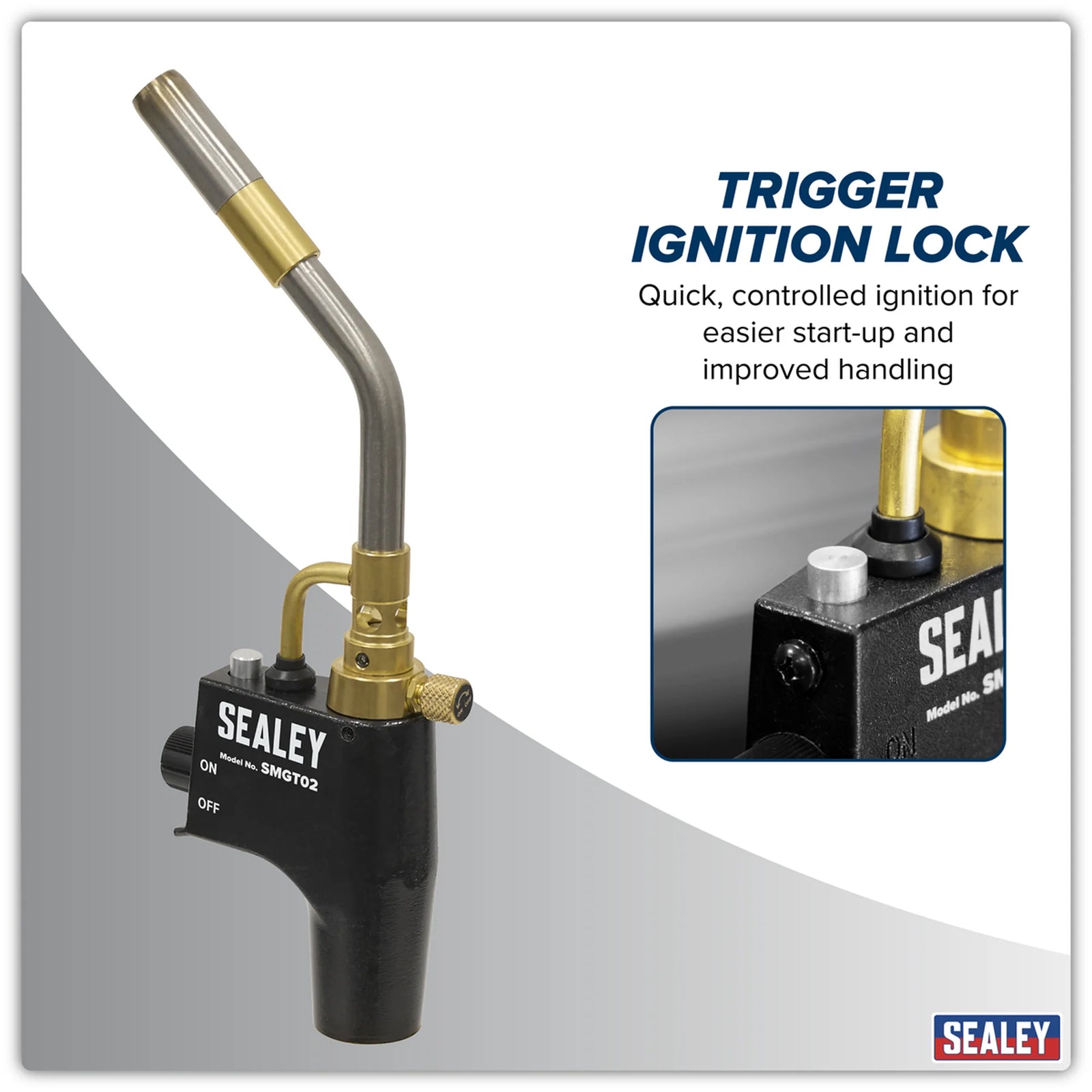 Sealey Industrial Brazing Torch SMGT02 with Auto Start/Stop