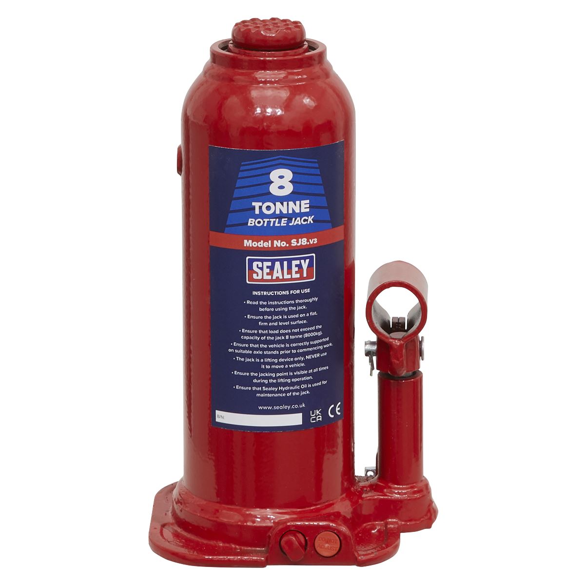 Sealey Bottle Jack 8 Tonne SJ8