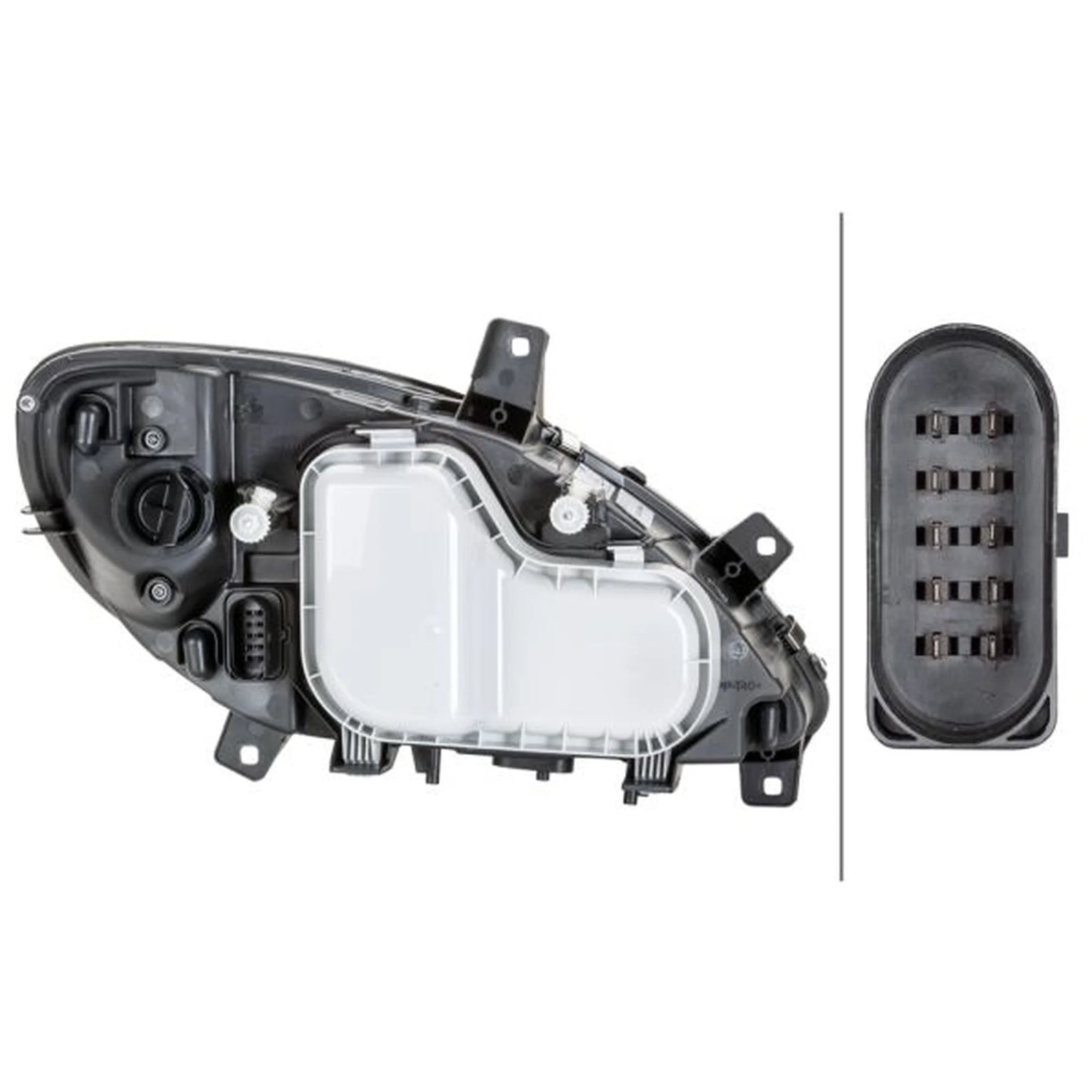 Hella Headlight Headlamp H7/H7 Left 1EG 246 041-011