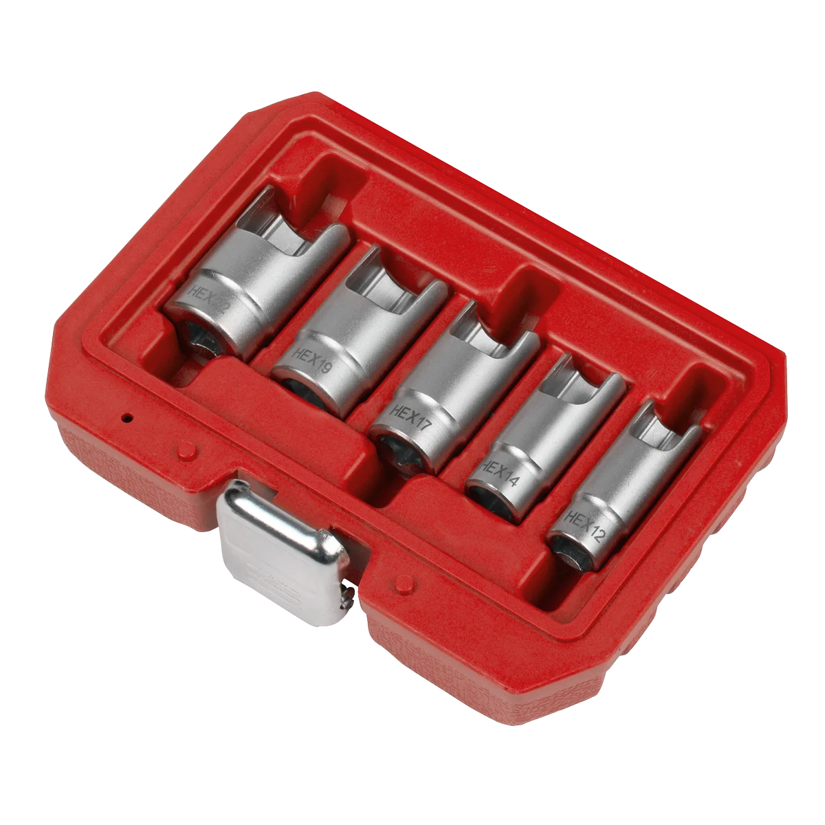 Sealey Elbow Connector Socket Set 5 Piece 3/8"Sq Drive