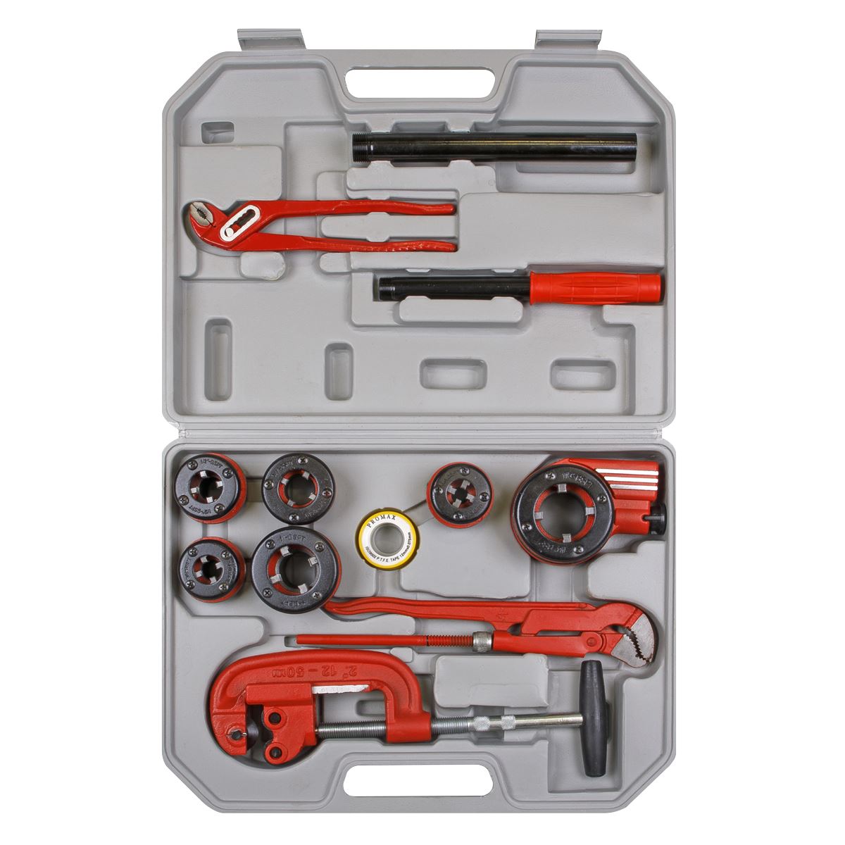 Sealey Pipe Threading Kit 1/4" 1-1/4"BSPT PTK993