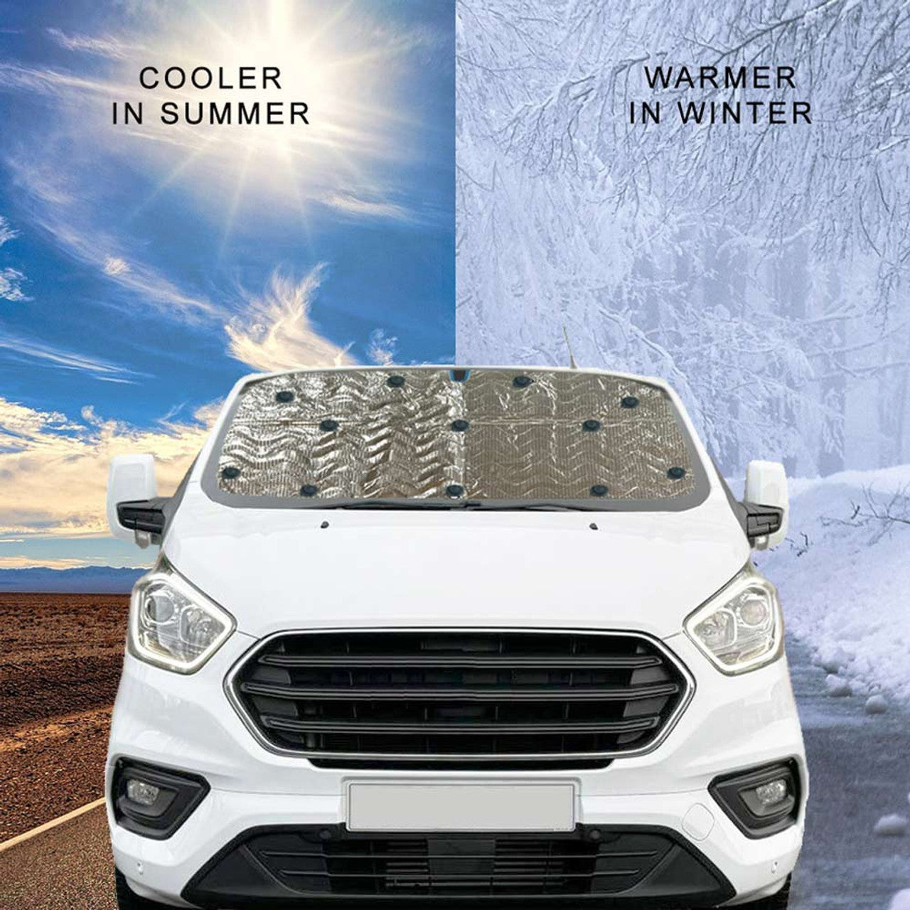 Olpro Ford Transit Custom Internal Thermal Blind