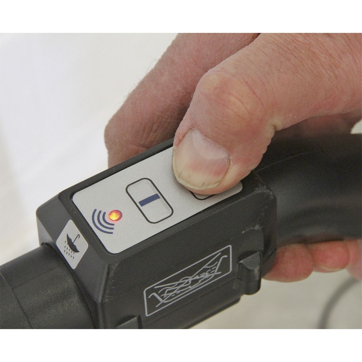 Sealey Garage Vacuum 1500W with Remote Control Wall Mounting GV180WM