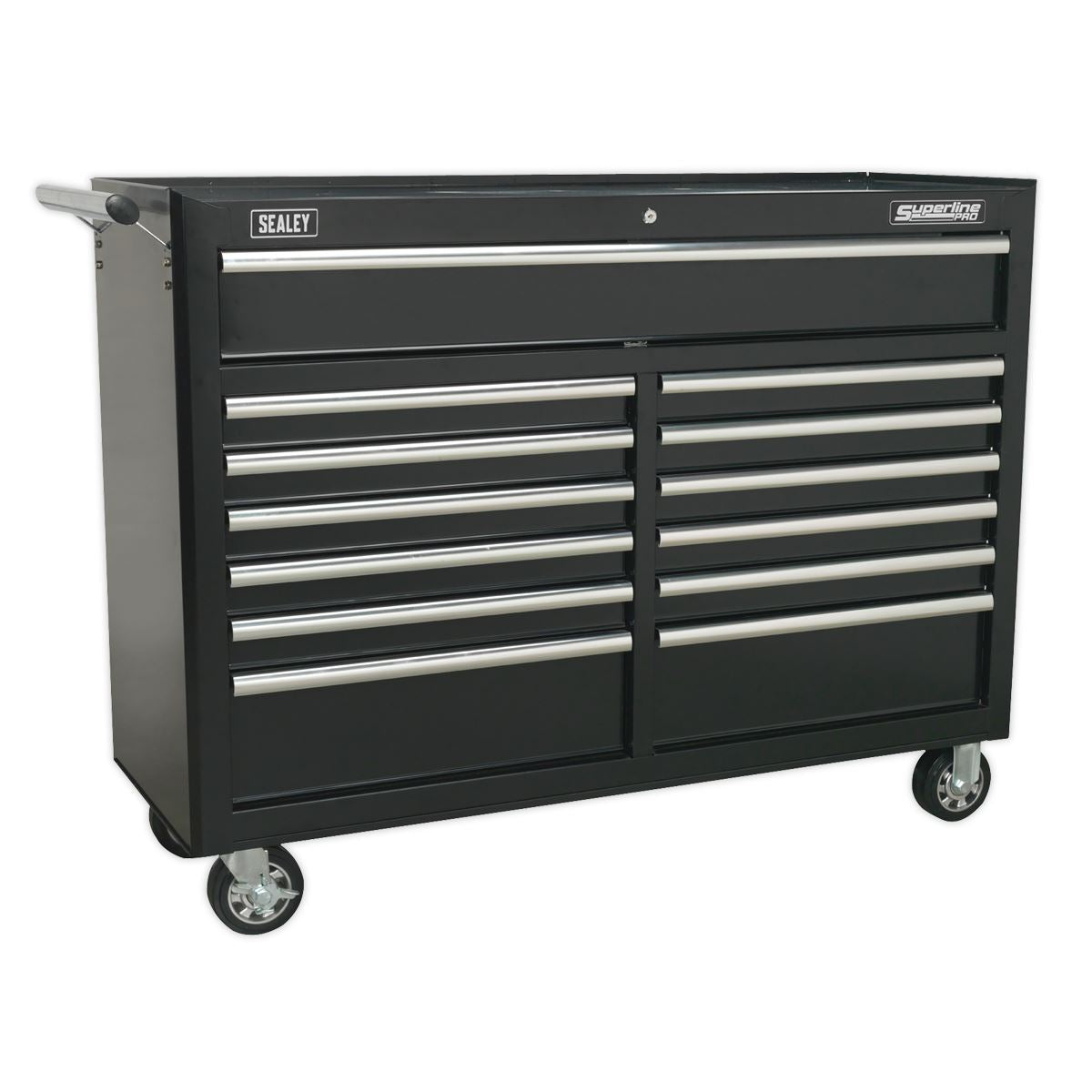 Sealey Tool Chest Combination 23 Drawer with Ball-Bearing Slides Black