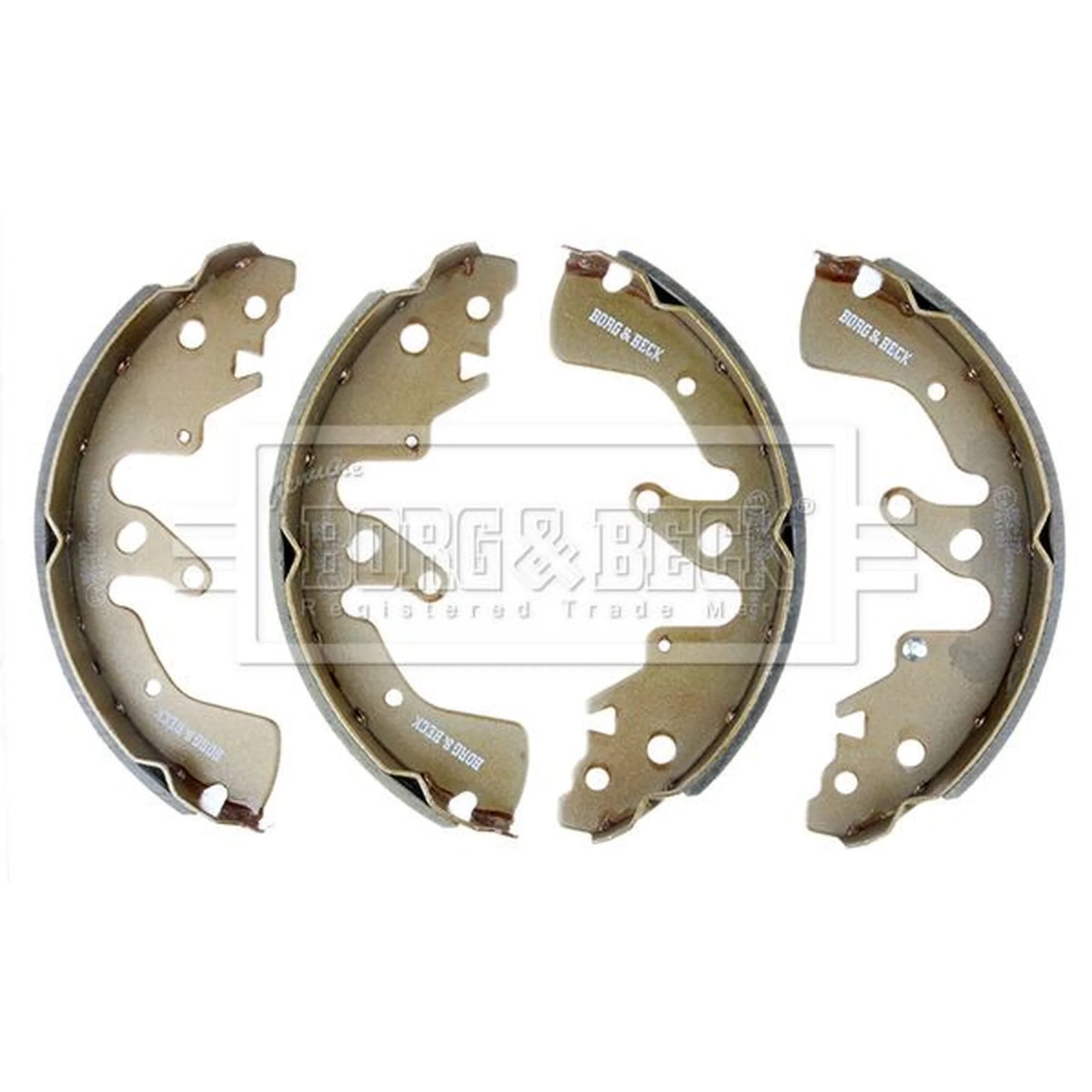 Borg & Beck Brake Shoe Set Axle Kit BBS6395