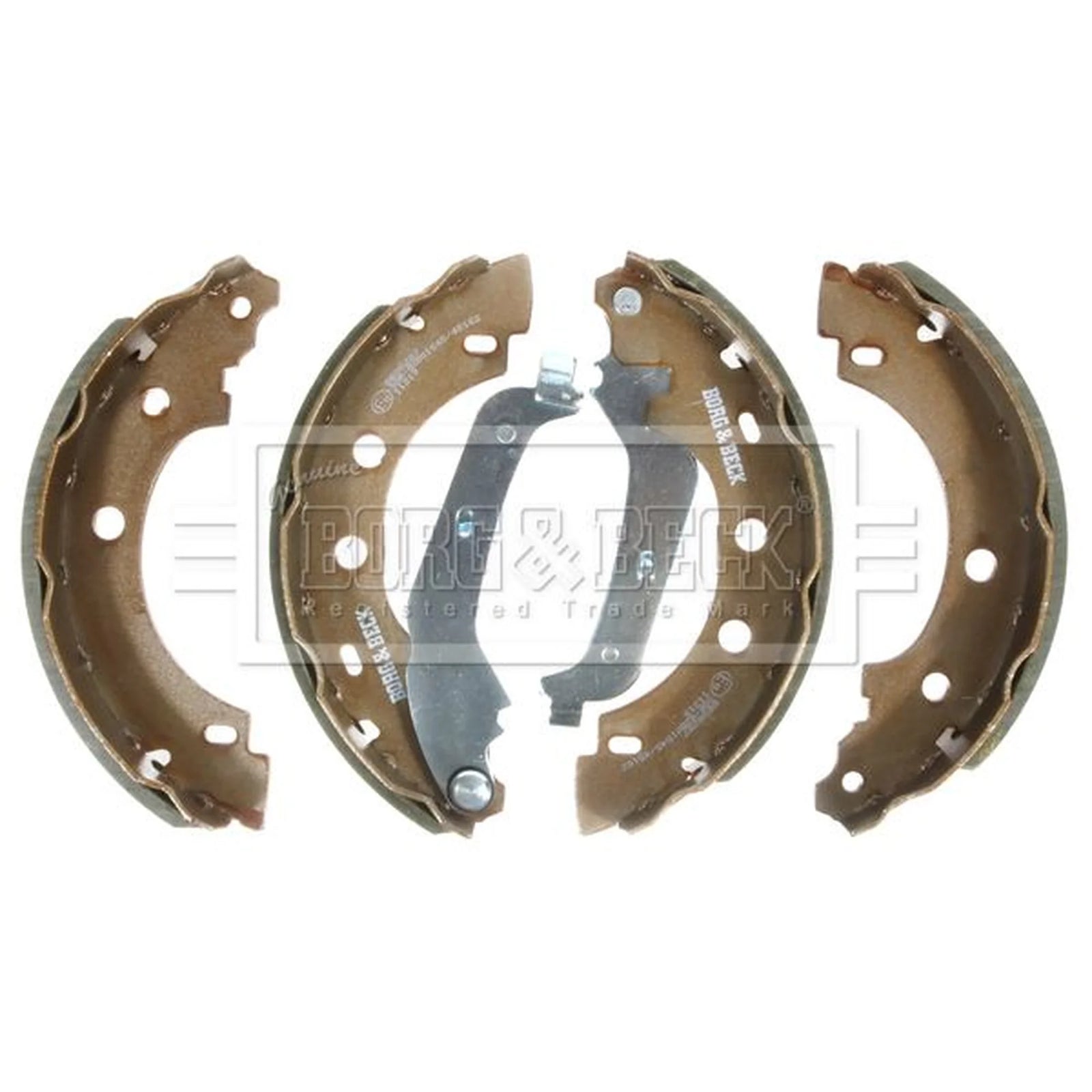 Borg & Beck Brake Shoe Set Axle Kit BBS6287