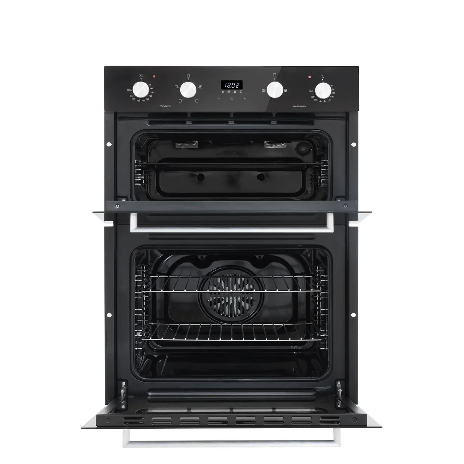 Baridi Built-Under Double Oven DH278, 74L Capacity, Energy Rating A