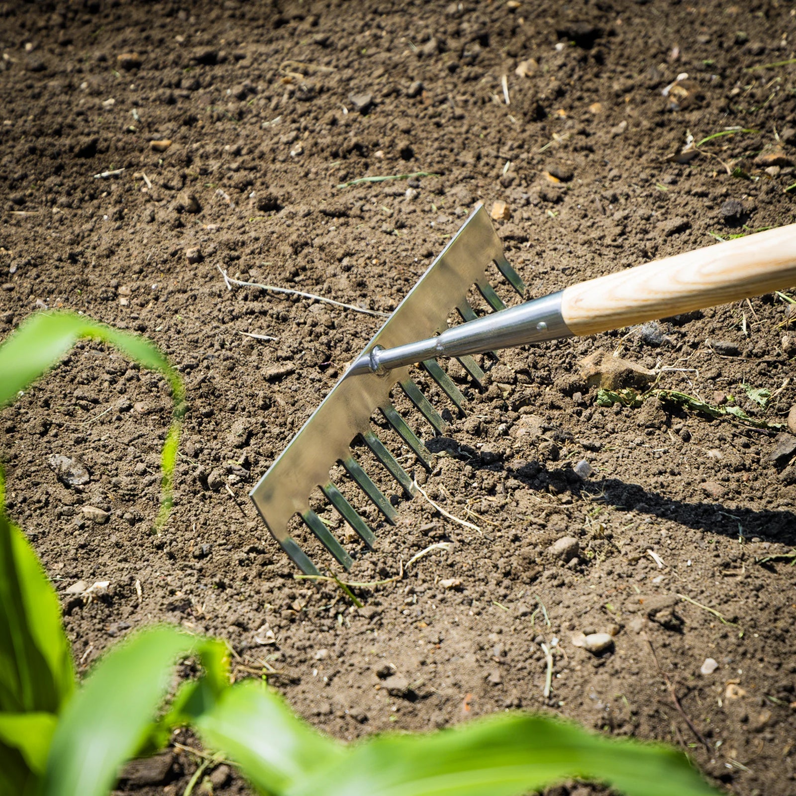 Sealey Premier Garden Rake GTWH011 310x95mm Stainless Steel Tines